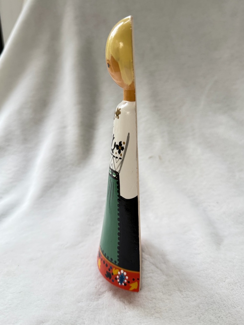 Vintage Salvo Hand Painted Wooden Female Russian Doll Wall Hanging Decor EUC - Picture 8 of 13